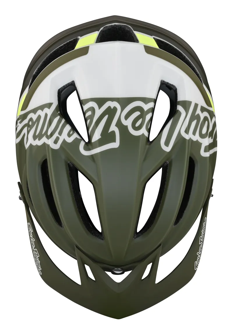 Troy Lee Designs A2 MIPS MTB Helmet in Silhouette Green-3